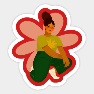 Flower girl Sticker